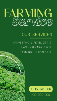 Farmland Exclusive Service Facebook Story Design