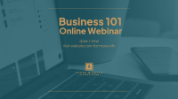 Business 101 Webinar Facebook event cover Image Preview