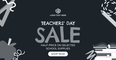 Favorite Teacher Sale Facebook ad Image Preview