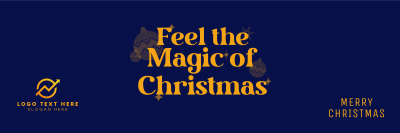 Magical Christmas Twitter header (cover) Image Preview