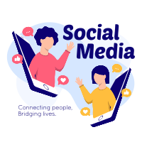 Connecting People Instagram Post Design