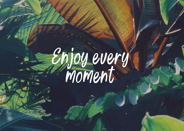 Every Moment Postcard Design Image Preview