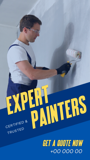 Expert Painters Instagram story Image Preview