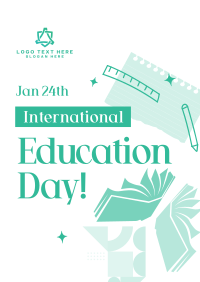 International Education Day Poster Design