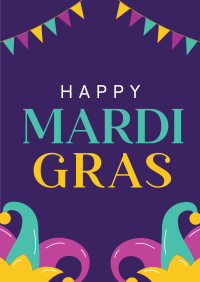 Mardi Gras Celebration Poster Image Preview
