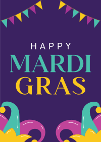 Mardi Gras Celebration Poster Image Preview