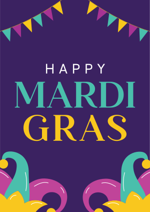 Mardi Gras Celebration Poster Image Preview