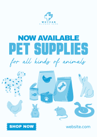 Quirky Pet Supplies Poster Image Preview