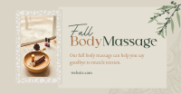 Luxe Body Massage Facebook Ad Design