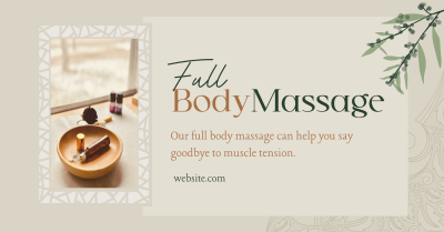 Luxe Body Massage Facebook ad Image Preview