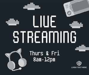 New Streaming Schedule Facebook post Image Preview