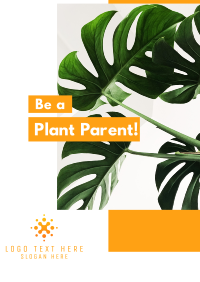 Plant Parent Flyer Design