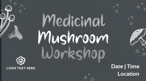 Monoline Mushroom Workshop Animation Image Preview