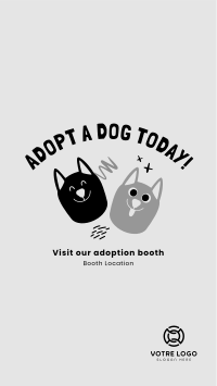 Adopt A Dog Today Facebook story Image Preview