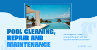 Pool Cleaning Services Facebook Ad Image Preview