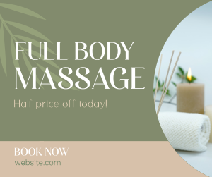 Massage Promo Facebook post Image Preview