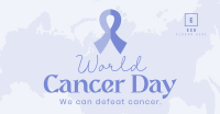We Can Defeat Cancer Facebook ad Image Preview