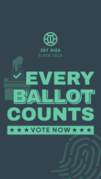 Every Ballot Counts YouTube Short Image Preview