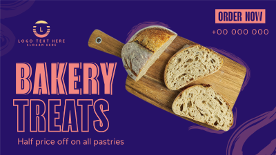 Bakery Treats Facebook event cover Image Preview