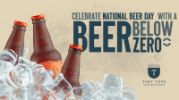 Below Zero Beer Facebook event cover Image Preview