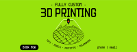 3D Printing Facebook cover Image Preview