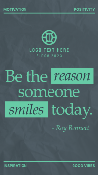 Make Someone Smile Facebook story Image Preview