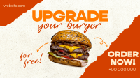 Upgrade your Burger! Facebook event cover Image Preview