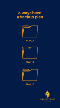 Backup Plan Facebook Story Preview