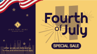 Fourth of July Promo Animation Image Preview