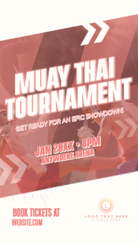 Muay Thai Tournament TikTok Video Preview