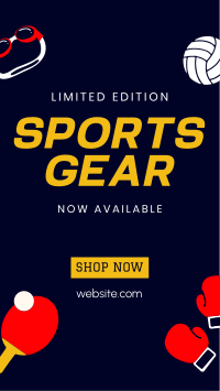 New Sports Gear Instagram story Image Preview