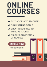 Online Courses Flyer Image Preview
