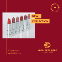 Lipstick Collection Instagram Post Design