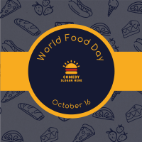 World Food Day Strokes Instagram Post Design