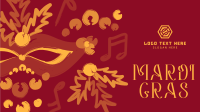 Mardi Gras Glamour Facebook event cover Image Preview