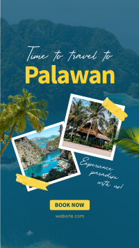 Palawan Paradise Travel TikTok video Image Preview