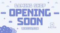 Game Shop Opening Facebook Event Cover Image Preview