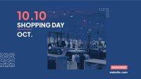 10.10 Shopping Day Facebook Event Cover Design