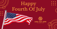Happy Fourth of July Facebook Ad Design