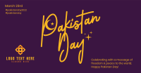 Pakistan Day Moon Facebook Ad Design