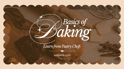 Basics of Baking Facebook event cover Image Preview