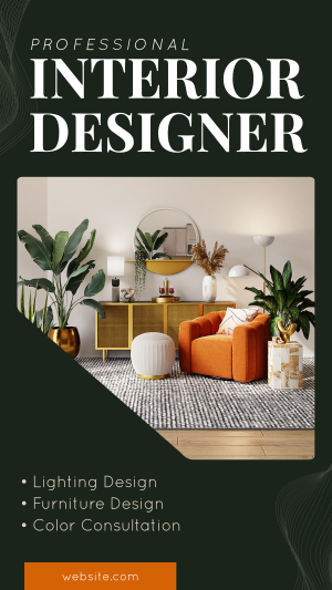 Professional Interior Designer Instagram story Image Preview