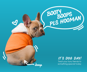 Doggo Booty Boops Facebook post