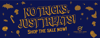 Trick or Treat Sale Facebook cover Image Preview