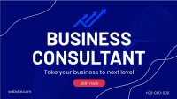 Business Consultant Services Facebook Event Cover Design
