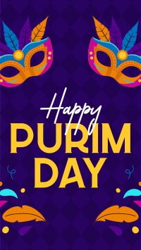 Purim Day Event Instagram Story Design