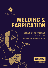Welding & Fabrication Services Poster Image Preview