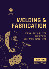 Welding & Fabrication Services Poster Image Preview