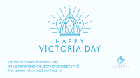 Happy Victoria Day Zoom Background Image Preview