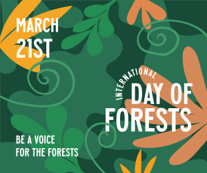 Foliage Day of Forests Facebook post Image Preview